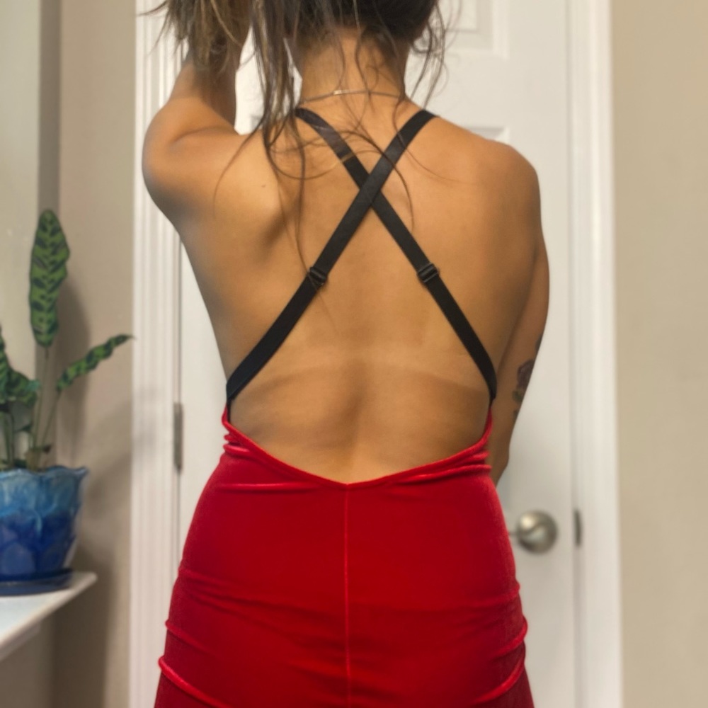 Red Velvet Symphony Dress